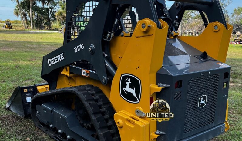 
								2022 John Deere 317G tracked skid steer loader full									